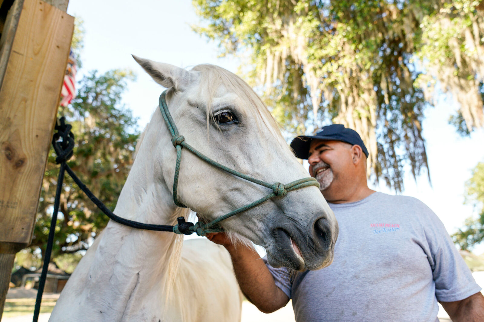 Volunteer Jorge Pousa